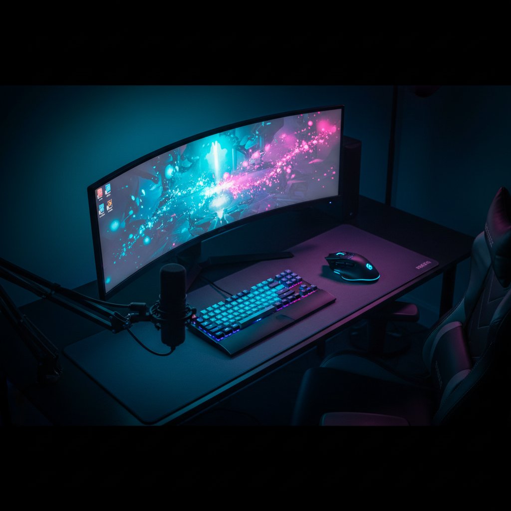 Gaming peripheral setup