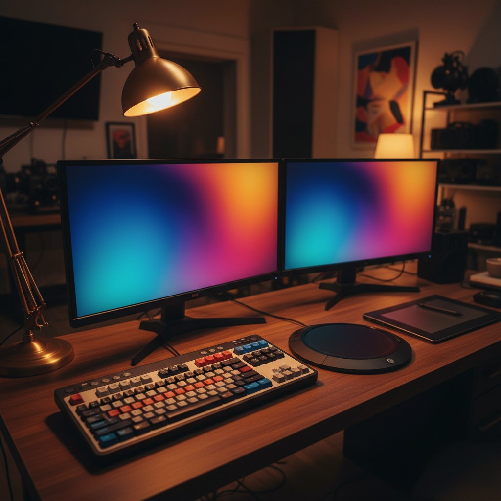 Graphics design workstation